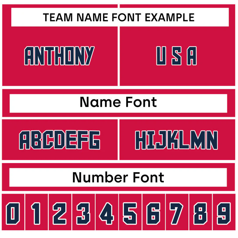 Custom Gold Red-White Concept Version Authentic Football Jersey